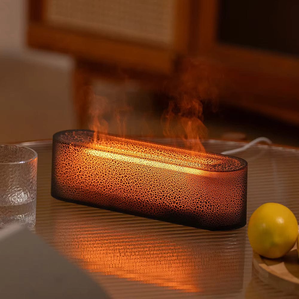 Verthara Humidifier Lamp Molten Black