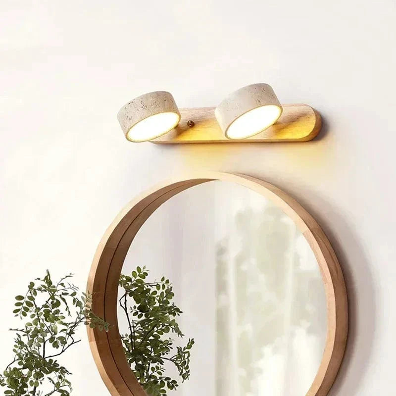 Verthara Japanese Wabi Sabi LED Wall Light