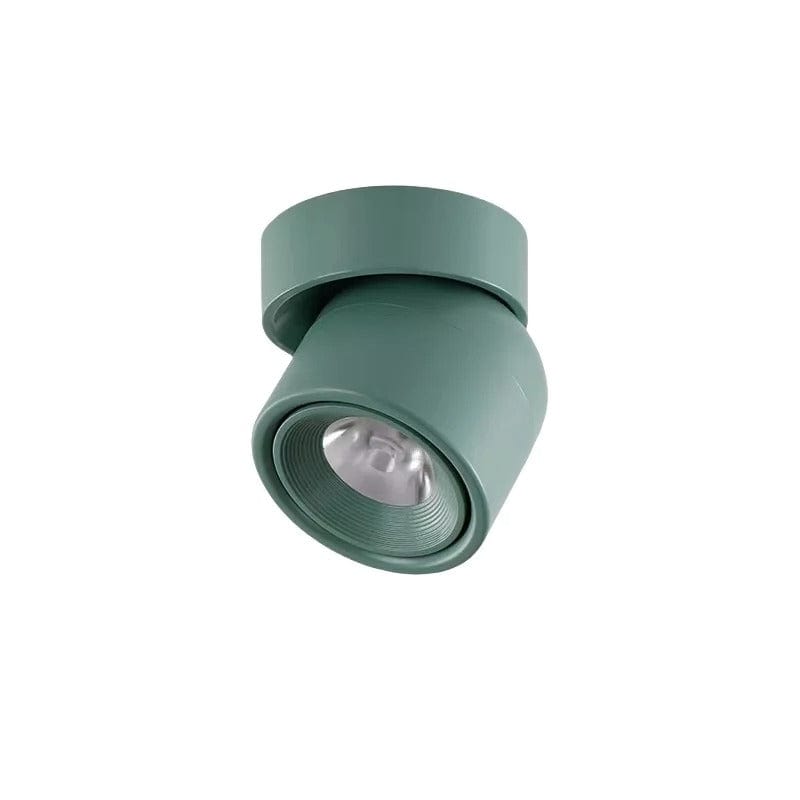 Verthara LED Ceiling Spotlights Macaron green / 20W / Cold White 6000K