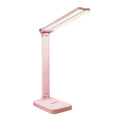 Verthara LED Desk Lamp - Cordless - USB Rechargeable - Dimmable - Foldable Design - Eye Protection - Available in Multiple Colours Pink Rechargeable