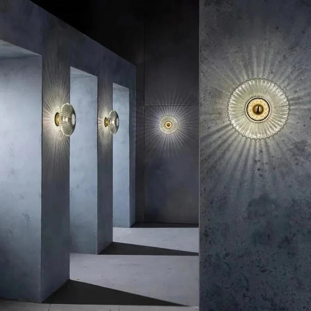 Verthara LED Glass Wall Sconce