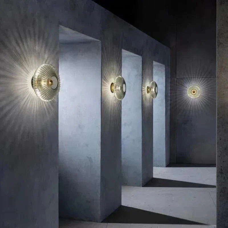 Verthara LED Glass Wall Sconce