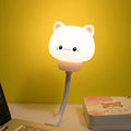Verthara LED Night Light for Children - USB Rechargeable Kitten / No