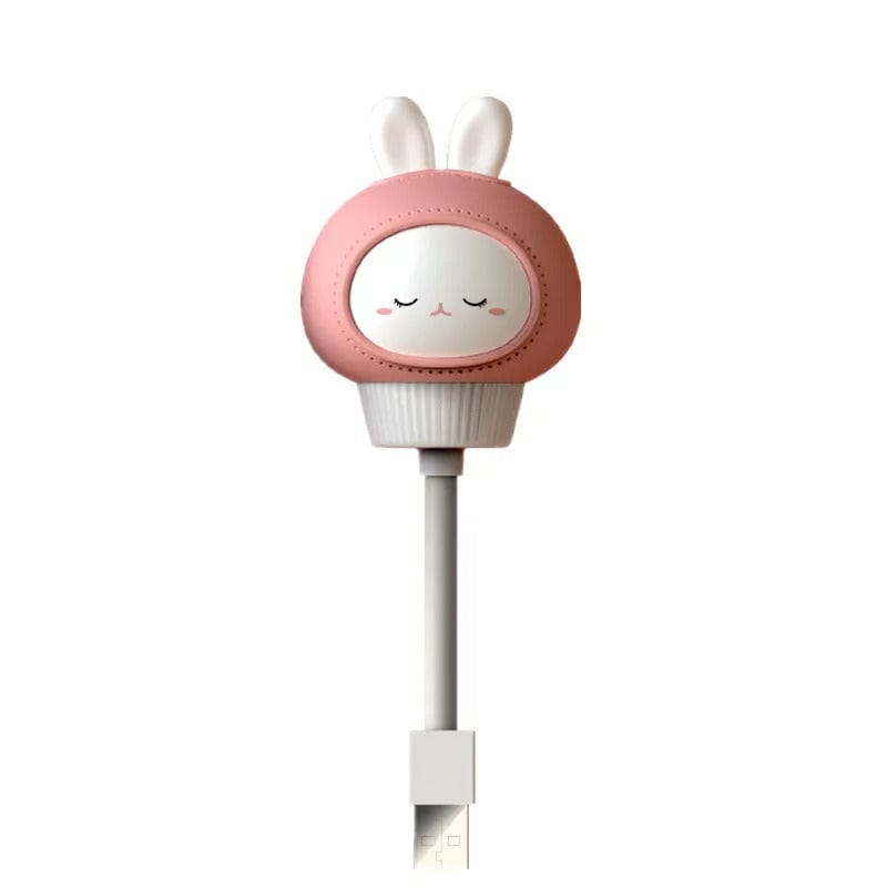 Verthara LED Night Light for Children - USB Rechargeable Rabbit / No