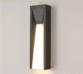 Verthara LED Outdoor Wall Light - Wall Mounted - IP65 Rated - Black Aluminium - Warm/Cool White - Energy Efficient - Modern Design warm white / H100cm
