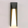 Verthara LED Outdoor Wall Light - Wall Mounted - IP65 Rated - Black Aluminium - Warm/Cool White - Energy Efficient - Modern Design cool white / H100cm
