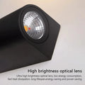 Verthara LED Outdoor Wall Light - Waterproof Design - IP65 Rated - Durable ABS Material - Modern Cylinder Shape - 6W Power - Indoor/Outdoor Use