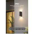 Verthara LED Outdoor Wall Light - Waterproof Design - IP65 Rated - Durable ABS Material - Modern Cylinder Shape - 6W Power - Indoor/Outdoor Use