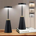 Verthara LED Rechargeable Desk Lamp - Touch Dimming - Modern Design - Three Colour Temperatures - Cordless - Ideal For Indoor Use - Sleek Aesthetic