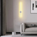 Verthara LED Rechargeable Wall Lamp Silver / 50cm