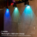 Verthara LED Solar Wall Light – Outdoor Mount – IP65 Waterproof – European Style - Manual Switch - Garden Lighting - 6-12 Hours Illumination