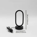 Verthara LED Table Lamp – U-Shaped Design – Warm Light – Modern Style - Ideal For Bedroom - Living Room - Desk Use Default