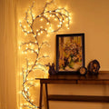 Verthara LED Tree Branch Lamp - Solar or USB Powered