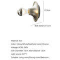 Verthara LED Wall Light – Wall-Mounted Decorative Fixture – Nordic Design - Warm White - Indoor Use - Energy-Efficient - Durable Metal and Acrylic