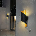 Verthara LED Wall Light With Modern Spiral Design - Waterproof - Indoor/Outdoor Use - 10W - Aluminium Construction - IP65 Rated