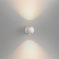 Verthara LED Wall Light With Rotatable Design – Modern - Frosted Metal - Acrylic Lens - Up/Down Lighting - Nordic Style Warm White (2700-3500K) / Frosted White