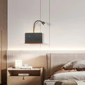 Verthara LED Wall Light With USB Interface – Wireless Charging - Modern - 360° Rotation - Adjustable Bedside Night Light