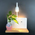Verthara LED Wall Light With USB Interface – Wireless Charging - Modern - 360° Rotation - Adjustable Bedside Night Light