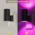 Verthara LED Wall Night Light With Plug-In Design – Sensor Activated - Remote Control - 16 Colour Options - Ideal For Bedroom Decor