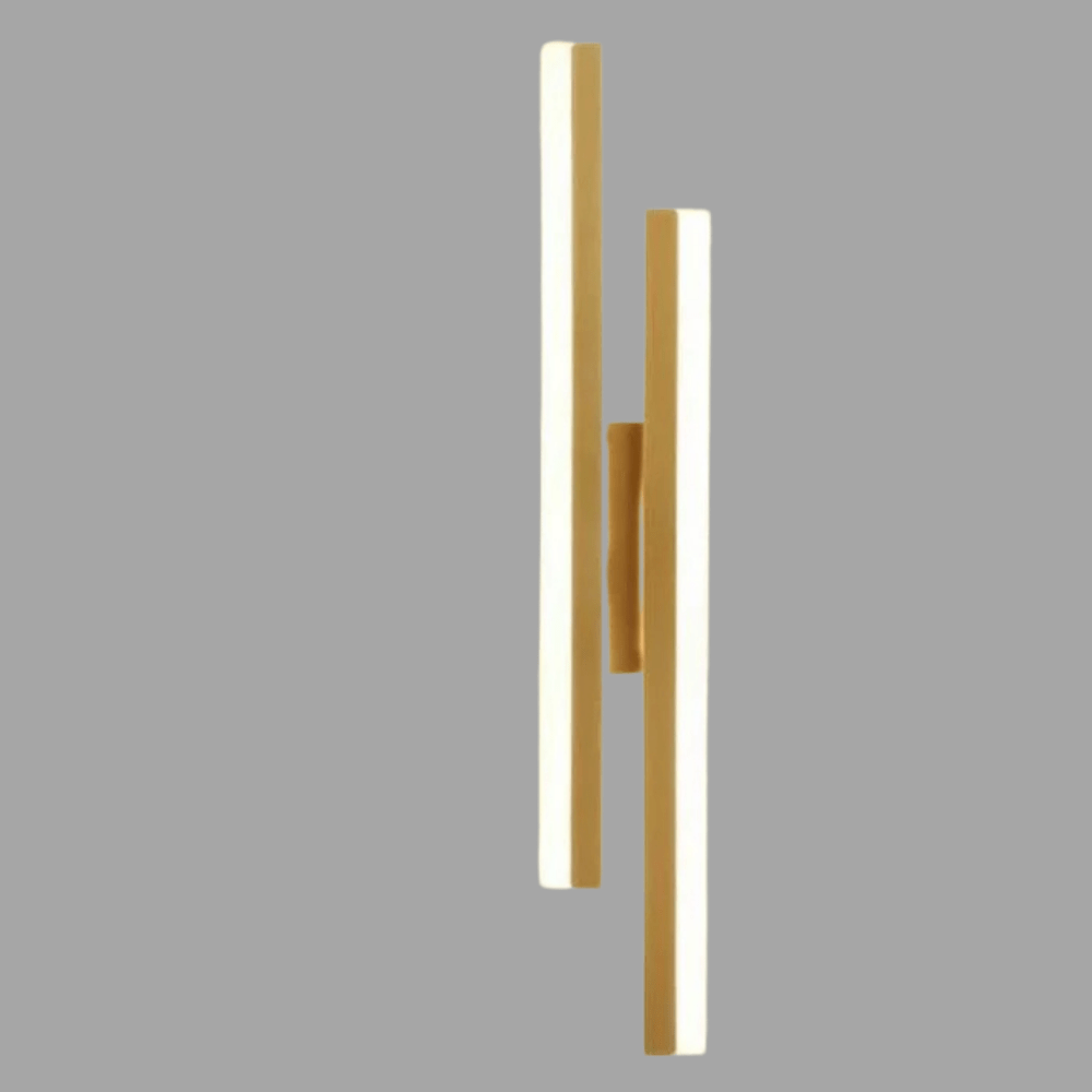 Verthara LED Wall Sconce With Acrylic Lampshade – Indoor Wall Light - Modern Copper Design - Adjustable Colour Temperature - Gold/Black Finish Tri-color / Gold left