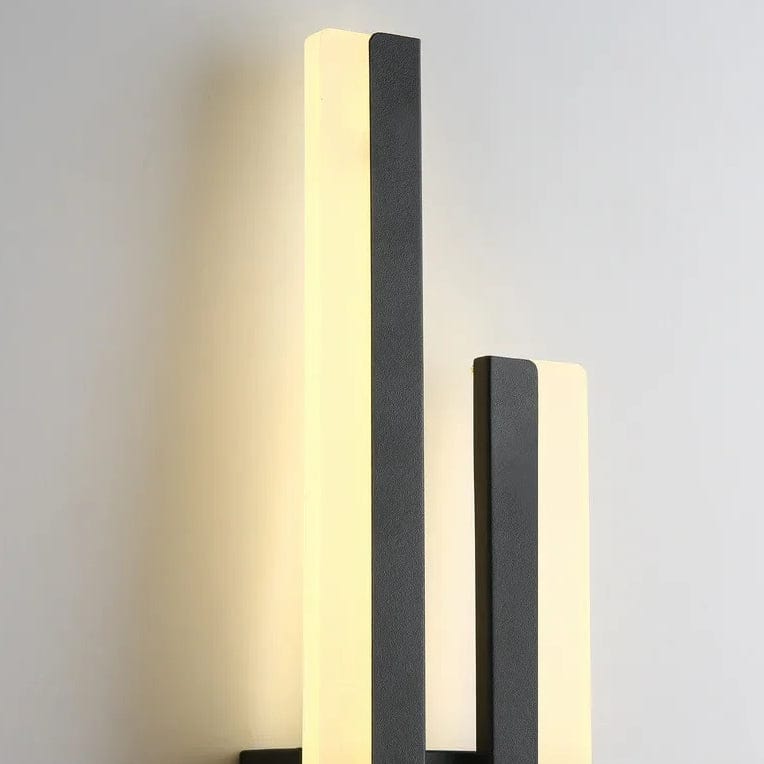 Verthara LED Wall Sconce With Acrylic Lampshade – Indoor Wall Light - Modern Copper Design - Adjustable Colour Temperature - Gold/Black Finish