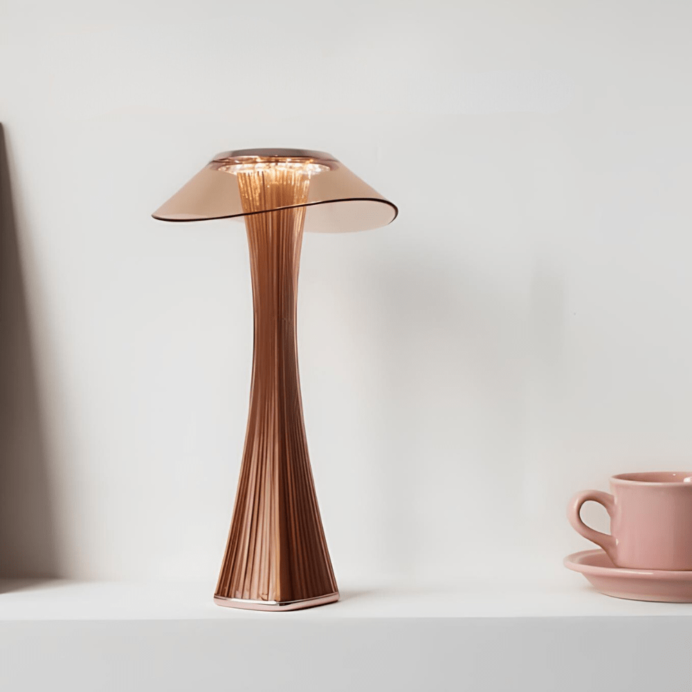 Verthara Luxury Crystal Rechargeable Table Lamp