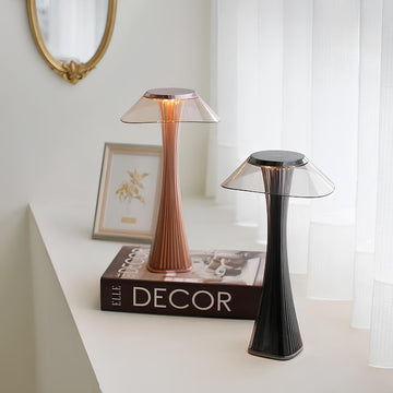 Verthara Luxury Crystal Rechargeable Table Lamp
