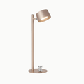 Verthara Magnetic Mount LED Desk Lamp – Rechargeable - Rotatable - Minimalist - Modern Indoor Lighting - Ideal For Work And Study Rose gold