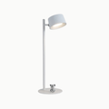 Verthara Magnetic Mount LED Desk Lamp – Rechargeable - Rotatable - Minimalist - Modern Indoor Lighting - Ideal For Work And Study White