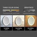 Verthara Make-Up Mirror with Light - Rechargeable Make-up Mirror with Light
