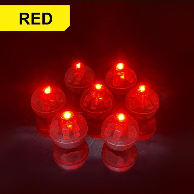 Verthara Mini LED Light Balls Red / 10