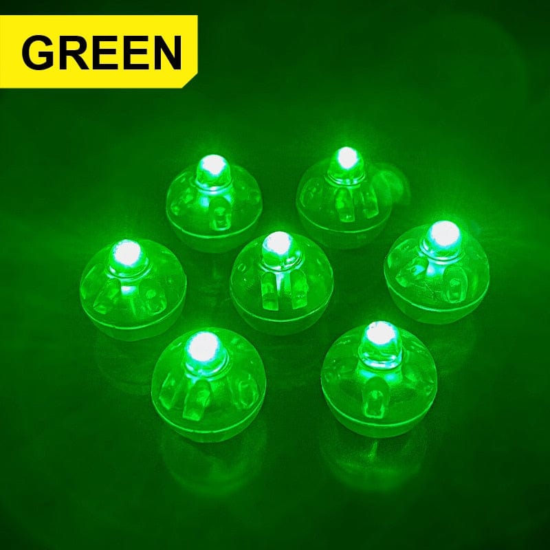Verthara Mini LED Light Balls Green / 10