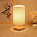 Verthara Minimalist Linen Table Lamp