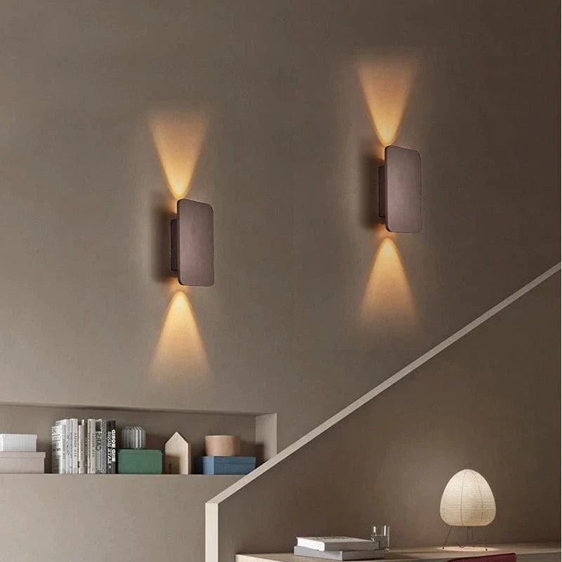 Verthara Modern 6W LED Wall Lamp - Double Head