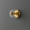 Verthara Modern Bauhaus Glass Wall Lamp Gold / Warm White (2700-3500K)