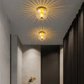 Verthara Modern Bauhaus Glass Wall Lamp
