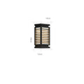 Verthara Modern Black Outdoor Wall Light Fixture – Waterproof LED Cubical Sconce for Garage and Pathway
