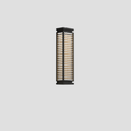 Verthara Modern Black Outdoor Wall Light Fixture – Waterproof LED Cubical Sconce for Garage and Pathway Cool White / 60CM
