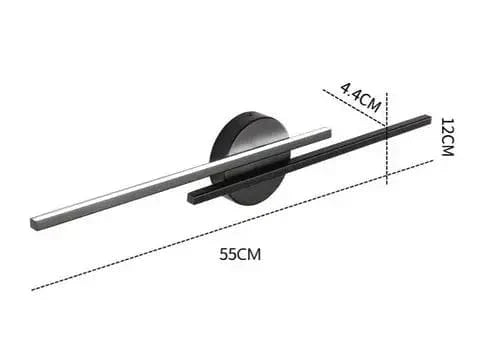 Verthara Modern Minimalist Dual-Line LED Wall Sconce