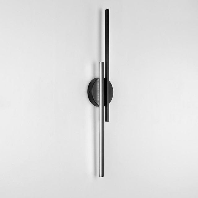 Verthara Modern Design Ambience Wall Sconce Black / Cool White