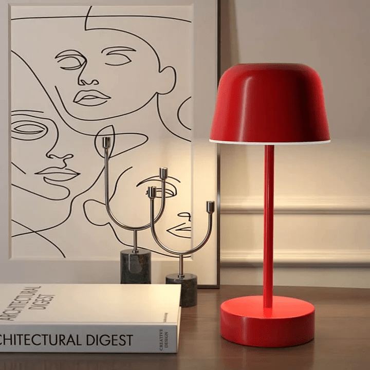 Verthara Modern Dimmable Rechargeable Table Lamp