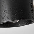 Verthara Modern Flush Mount LED Ceiling Light Fixture – Minimalist - Black Finish - Indoor Use - Energy Efficient - Ideal for Aisles and Corridors