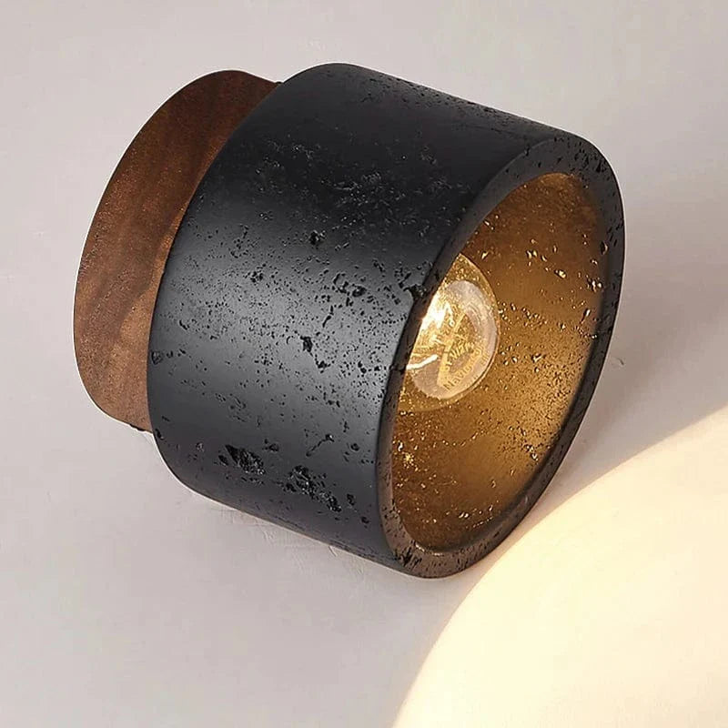 Verthara Modern Flush Mount LED Ceiling Light Fixture – Minimalist - Black Finish - Indoor Use - Energy Efficient - Ideal for Aisles and Corridors Black