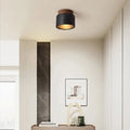 Verthara Modern Flush Mount LED Ceiling Light Fixture – Minimalist - Black Finish - Indoor Use - Energy Efficient - Ideal for Aisles and Corridors