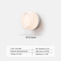 Verthara Modern Glass Shade LED Wall Lamp