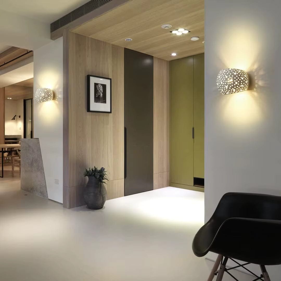 Verthara Modern Gypsum Wall Light - Indoor Wall Lamp - G9 LED Compatible - Adjustable Style - Vintage/Industrial - 60W Maximum Wattage