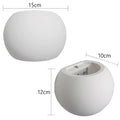 Verthara Modern Gypsum Wall Light - Indoor Wall Lamp - G9 LED Compatible - Adjustable Style - Vintage/Industrial - 60W Maximum Wattage