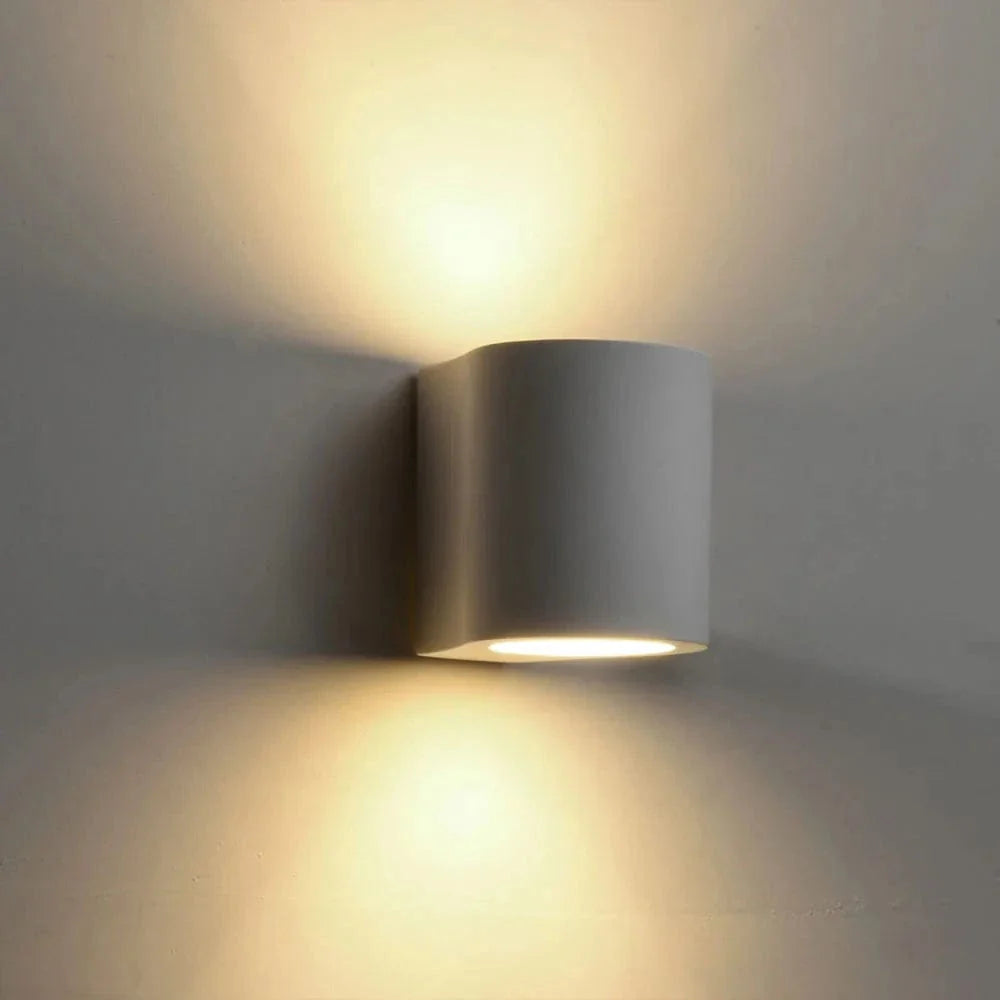 Verthara Modern Gypsum Wall Light - Indoor Wall Lamp - G9 LED Compatible - Adjustable Style - Vintage/Industrial - 60W Maximum Wattage Cool White (5500-7000K) / model 5