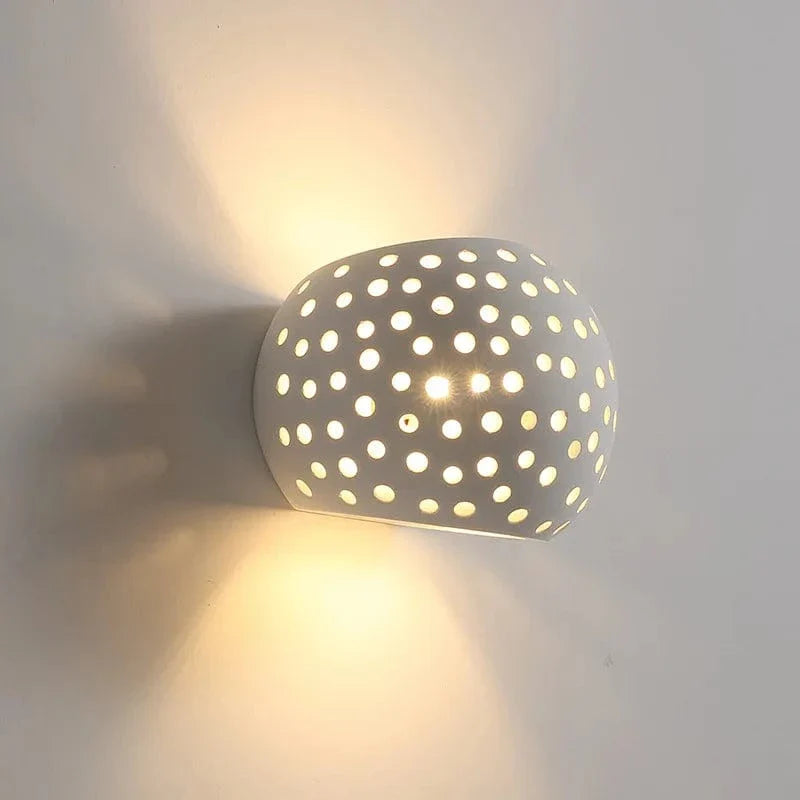 Verthara Modern Gypsum Wall Light - Indoor Wall Lamp - G9 LED Compatible - Adjustable Style - Vintage/Industrial - 60W Maximum Wattage Cool White (5500-7000K) / model 2