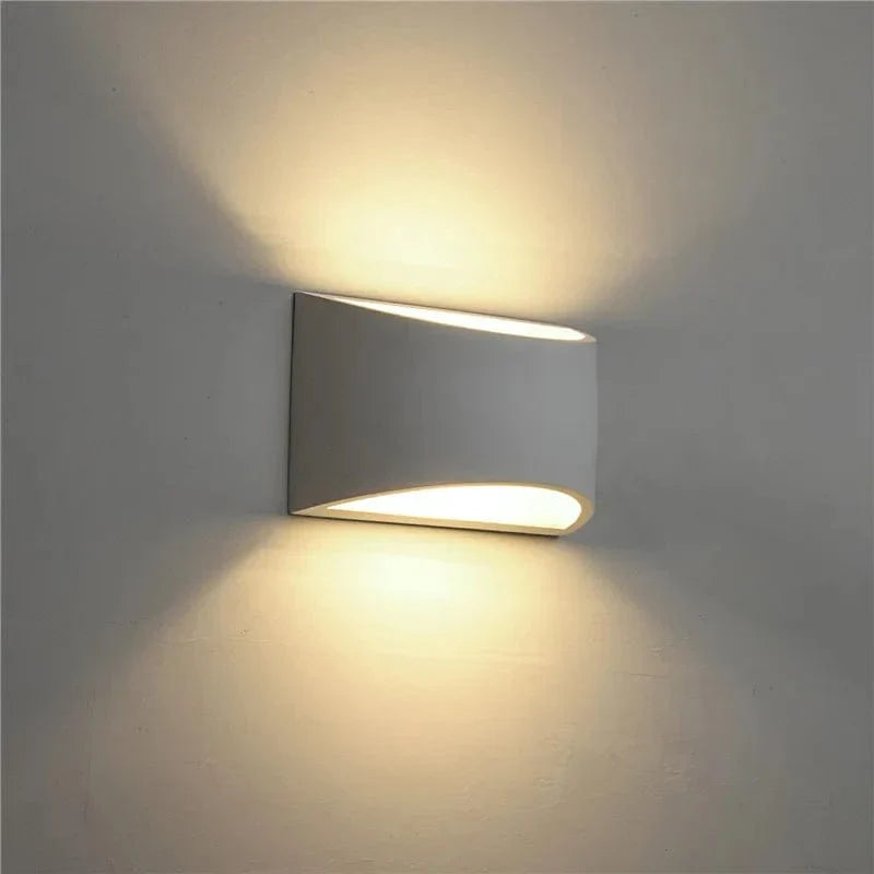 Verthara Modern Gypsum Wall Light - Indoor Wall Lamp - G9 LED Compatible - Adjustable Style - Vintage/Industrial - 60W Maximum Wattage Cool White (5500-7000K) / model 1